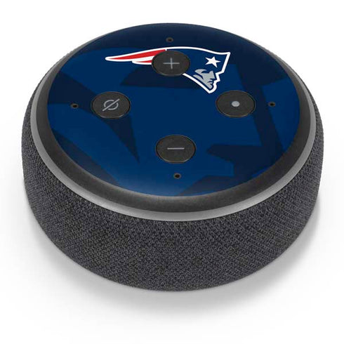 NFL New England Patriots Double Vision Amazon Echo Dot Skin