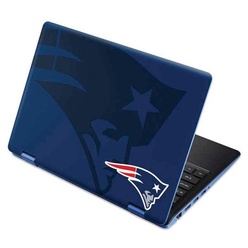 NFL New England Patriots Double Vision Aspire R11 11.6in Skin