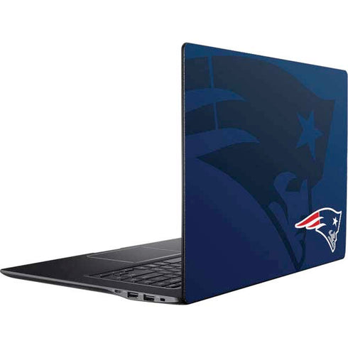 NFL New England Patriots Double Vision Ativ Book 9 (15.6in 2014) Skin
