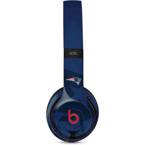 NFL New England Patriots Double Vision Beats Solo 2 Wireless Skin