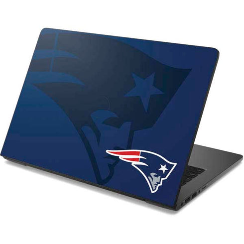 NFL New England Patriots Double Vision Dell Chromebook Skin