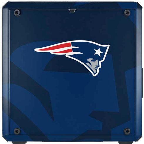 NFL New England Patriots Double Vision Cooler Master MasterBox Q300L Mini Tower Skin