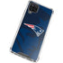 NFL New England Patriots Double Vision Galaxy A12 Clear Case