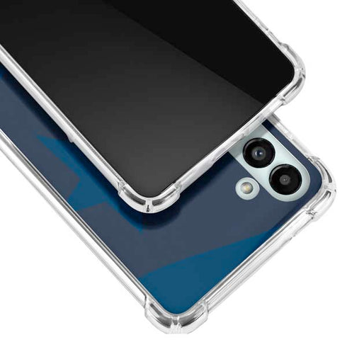 NFL New England Patriots Double Vision Galaxy A13 5G Clear Case