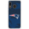 NFL New England Patriots Double Vision Galaxy A20 Clear Case