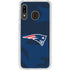 NFL New England Patriots Double Vision Galaxy A20 Clear Case