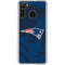 NFL New England Patriots Double Vision Galaxy A21 Clear Case