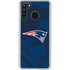 NFL New England Patriots Double Vision Galaxy A21 Clear Case