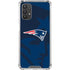 NFL New England Patriots Double Vision Galaxy A32 5G Clear Case