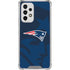 NFL New England Patriots Double Vision Galaxy A33 5G Clear Case