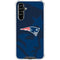 NFL New England Patriots Double Vision Galaxy A54 5G Clear Case