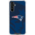 NFL New England Patriots Double Vision Galaxy A54 5G Clear Case