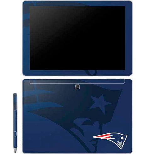 NFL New England Patriots Double Vision Galaxy Book 12in Skin