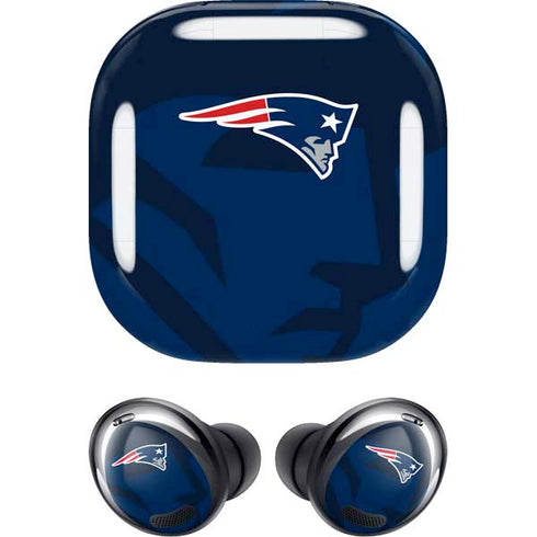 NFL New England Patriots Double Vision Galaxy Buds Pro Skin