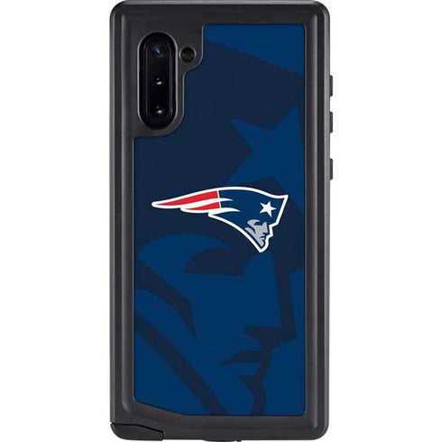NFL New England Patriots Double Vision Galaxy Note 10 Waterproof Case