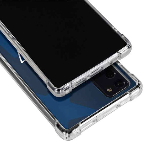 NFL New England Patriots Double Vision Galaxy Note20 5G Clear Case