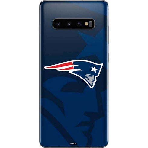 NFL New England Patriots Double Vision Galaxy S10 Plus Skin