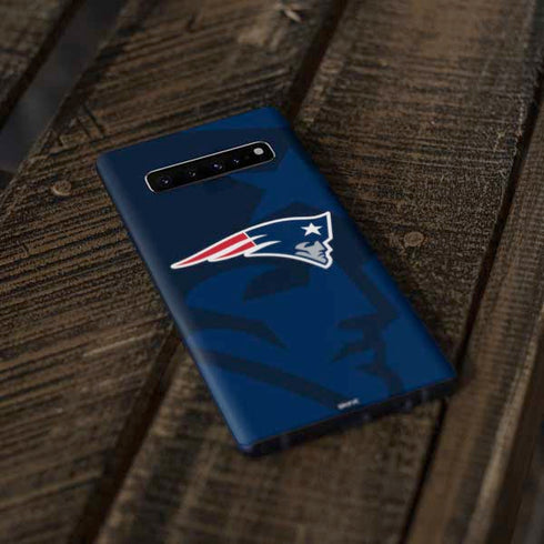 NFL New England Patriots Double Vision Galaxy S10 Plus Skin