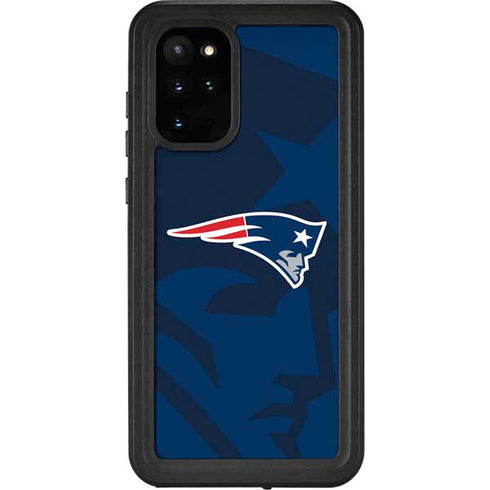 NFL New England Patriots Double Vision Galaxy S20 Plus Waterproof Case