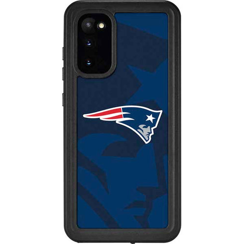 NFL New England Patriots Double Vision Galaxy S20 Waterproof Case