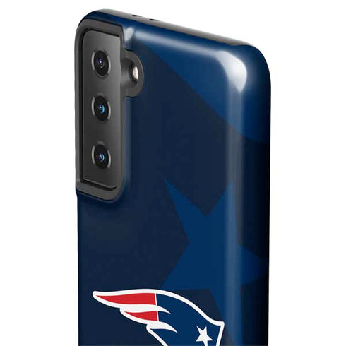 NFL New England Patriots Double Vision Galaxy S21 FE Pro Case