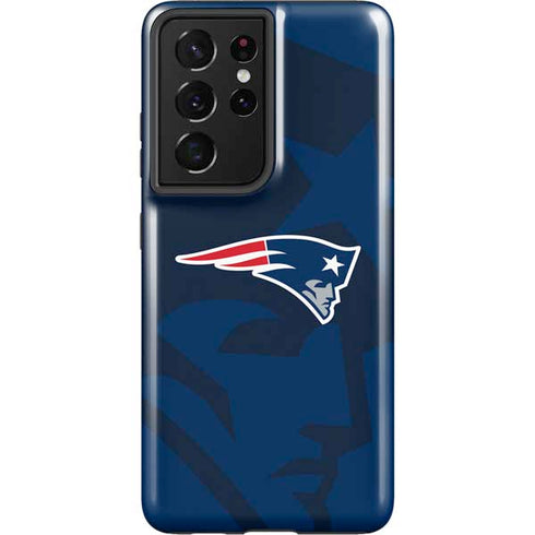NFL New England Patriots Double Vision Galaxy S21 Ultra 5G Pro Case