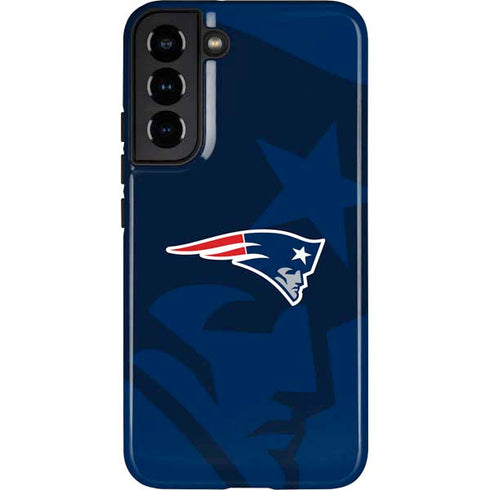 NFL New England Patriots Double Vision Galaxy S22 Plus Pro Case