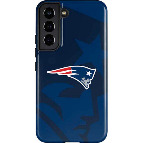 NFL New England Patriots Double Vision Galaxy S22 Pro Case