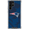 NFL New England Patriots Double Vision Galaxy S22 Ultra Clear Case