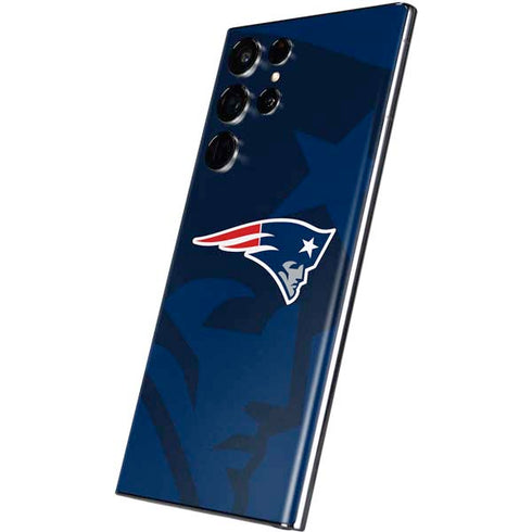 NFL New England Patriots Double Vision Galaxy S22 Ultra Skin