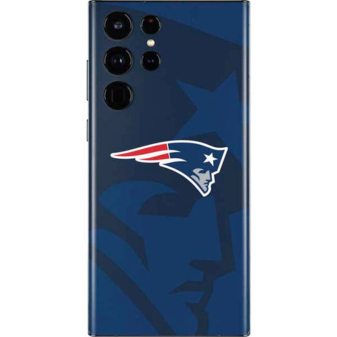 NFL New England Patriots Double Vision Galaxy S22 Ultra Skin