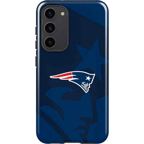 NFL New England Patriots Double Vision Galaxy S23 Plus Pro Case