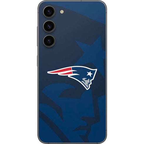 NFL New England Patriots Double Vision Galaxy S23 Plus Skin