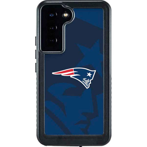 NFL New England Patriots Double Vision Galaxy S23 Plus Waterproof Case