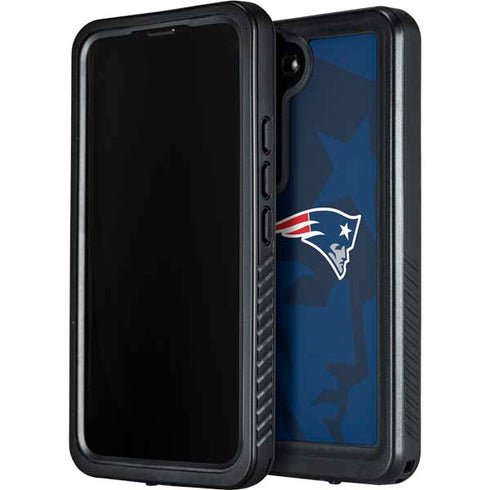NFL New England Patriots Double Vision Galaxy S23 Plus Waterproof Case