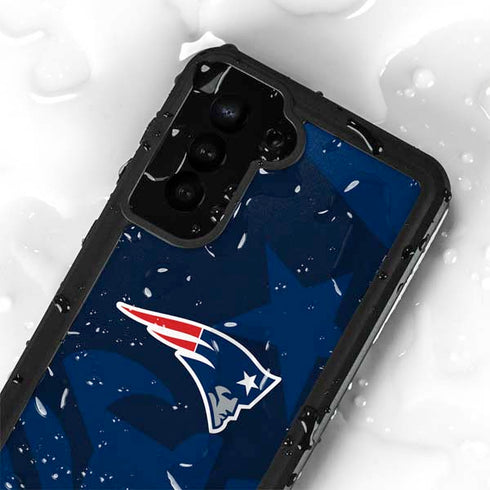 NFL New England Patriots Double Vision Galaxy S23 Plus Waterproof Case