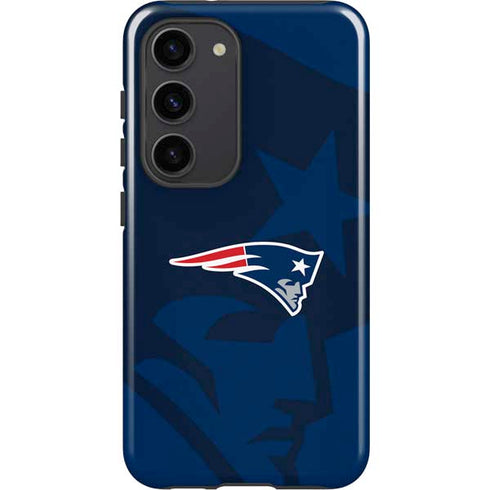 NFL New England Patriots Double Vision Galaxy S23 Pro Case