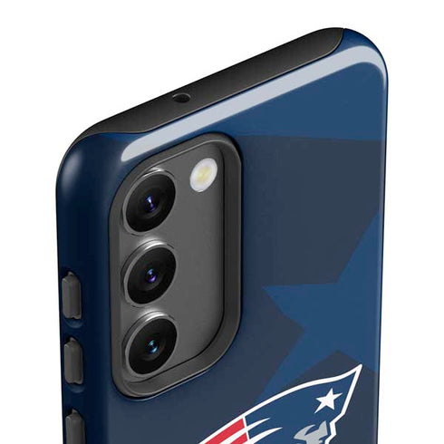 NFL New England Patriots Double Vision Galaxy S23 Pro Case
