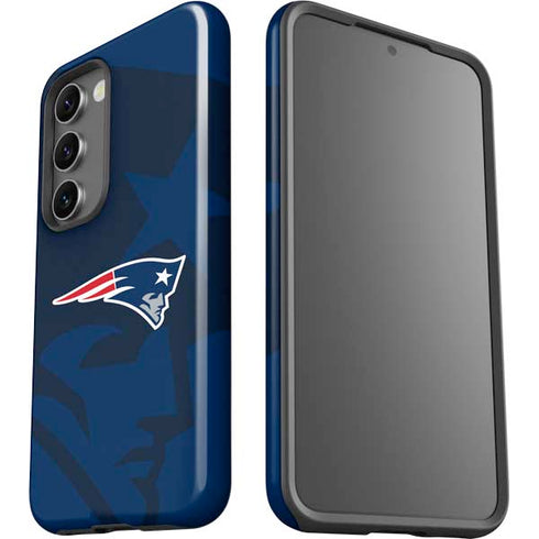 NFL New England Patriots Double Vision Galaxy S23 Pro Case