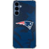 NFL New England Patriots Double Vision Galaxy S24 Clear Case