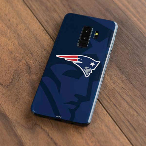 NFL New England Patriots Double Vision Galaxy S9 Plus Skin
