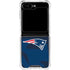 NFL New England Patriots Double Vision Galaxy Z Flip5 5G Clear Case
