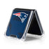 NFL New England Patriots Double Vision Galaxy Z Flip5 5G Clear Case