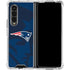 NFL New England Patriots Double Vision Galaxy Z Fold4 5G Clear Case