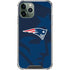 NFL New England Patriots Double Vision iPhone 11 Pro Max Clear Case