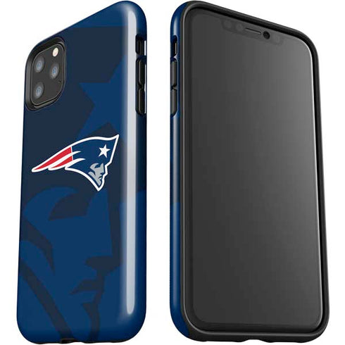 NFL New England Patriots Double Vision iPhone 11 Pro Max Impact Case