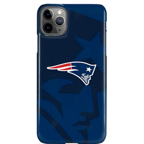 NFL New England Patriots Double Vision iPhone 11 Pro Max Lite Case