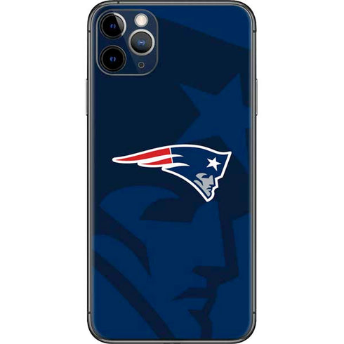 NFL New England Patriots Double Vision iPhone 11 Pro Max Skin