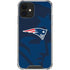 NFL New England Patriots Double Vision iPhone 12 Clear Case