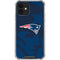 NFL New England Patriots Double Vision iPhone 12 Mini Clear Case